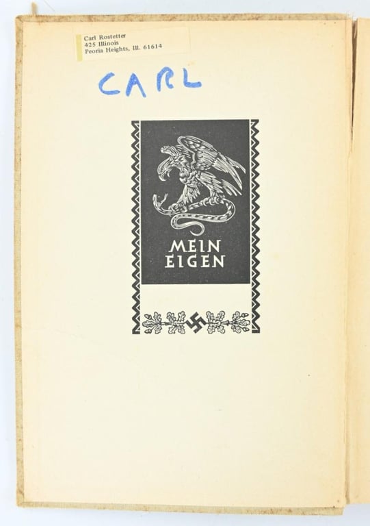 German WHW Book 'Ewiges Deutschland'