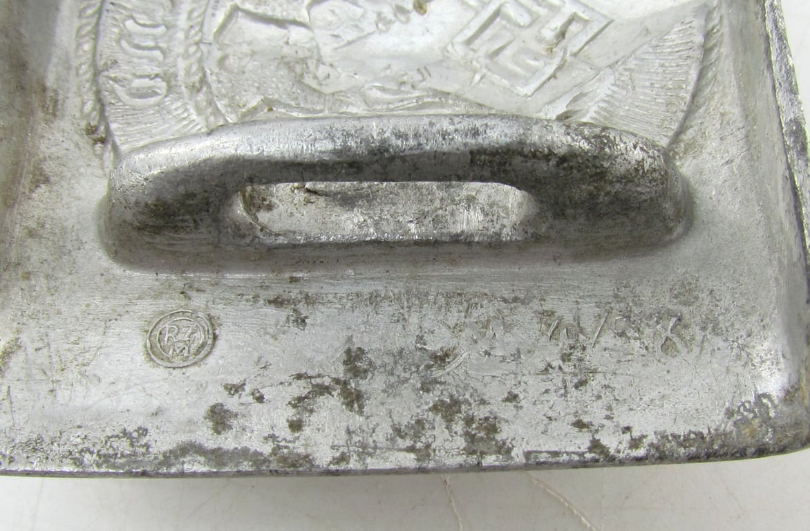Hitler Youth Aluminum Buckle RZM M4/38