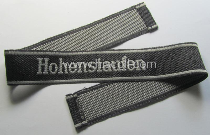 Waffen-SS cuff-title: '9. SS-Pz-Division' “Hohenstaufen”