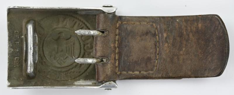 German WH Beltbuckle with Tab 'Dr.Franke & Co'