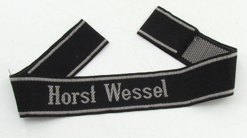 Waffen-SS BeVo 'Horst Wessel' Cufftitle