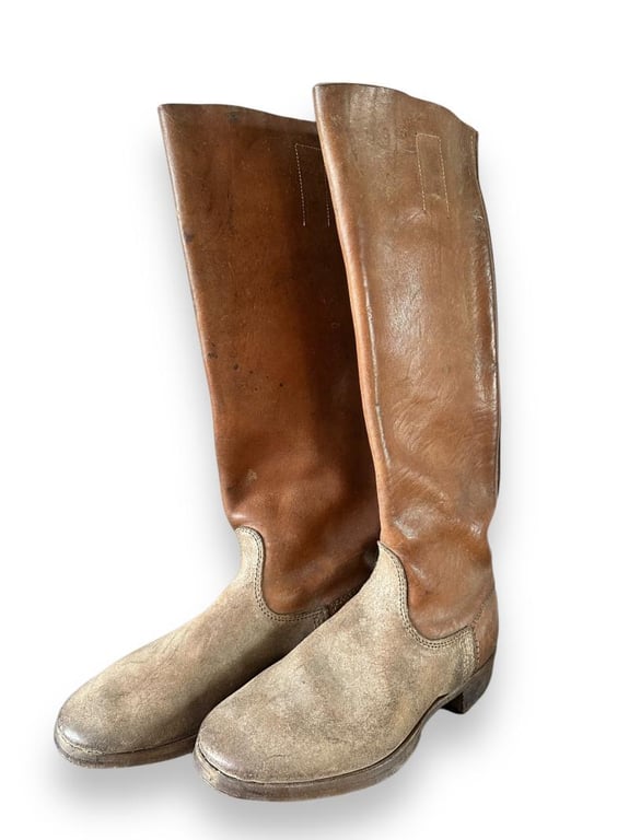 Wehrmacht Light Brown Cavalry Boots