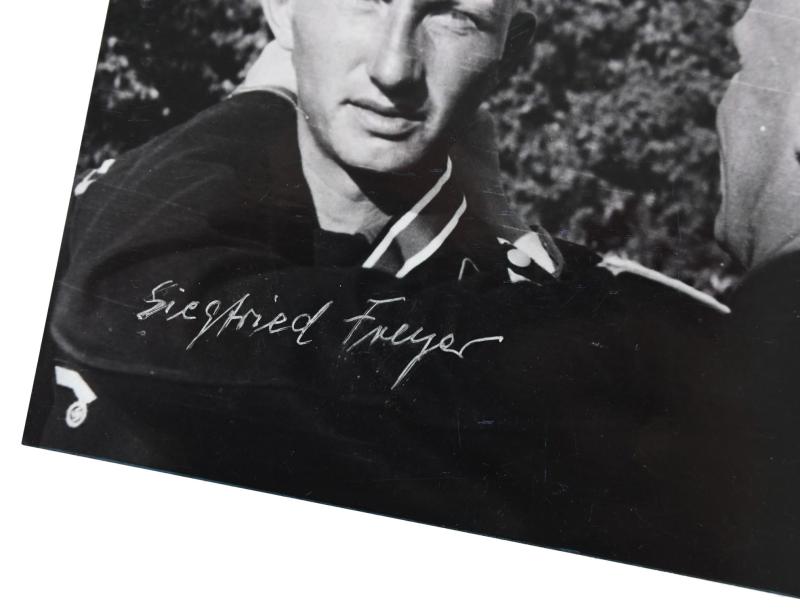 Signature of Wehrmacht Heer KC Recipient 'Siegfried Freyer'