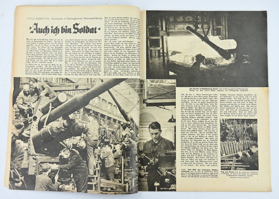 German Third Reich Magazine 'Die Woche' 1943