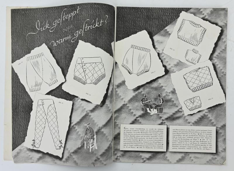 German Third Reich Era Sewing Magazine