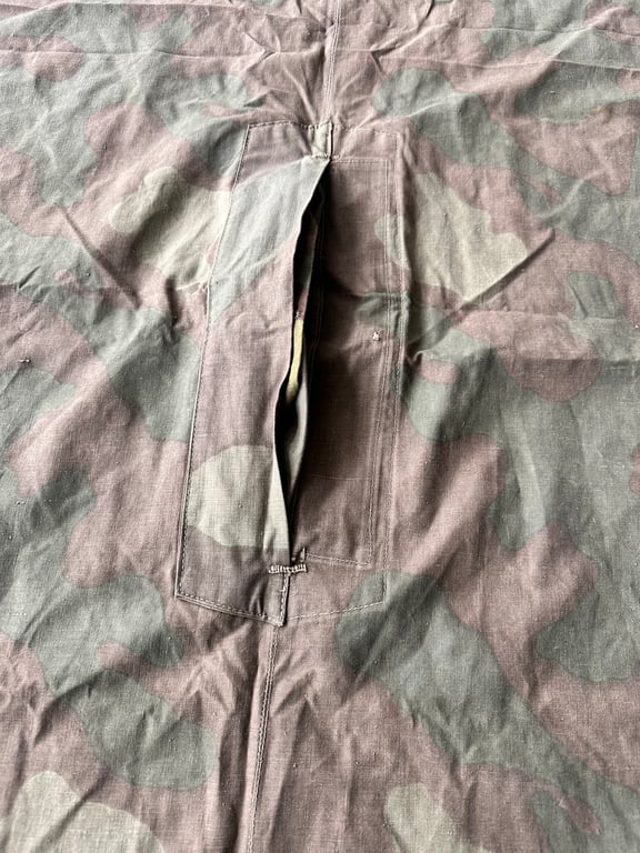 Italian camouflage Heer/SS Zeltbahn.