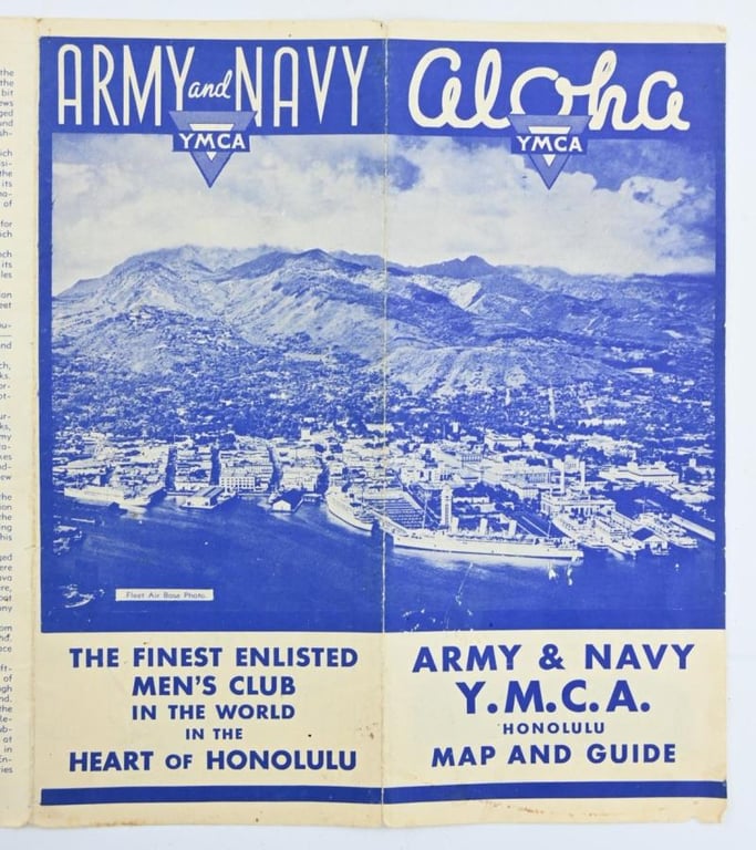 US WW2 Pearl Harbor YMCA Guide