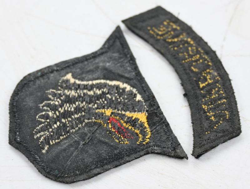 US WW2 101st Airborne Division SSI British Made