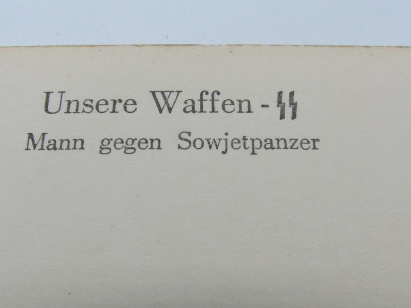 Postcard : Unsere Waffen-SS