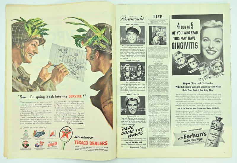 US WW2 Life Magazine January 1945