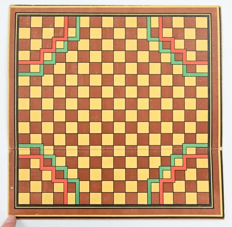 German Third Reich Era Boardgame plate