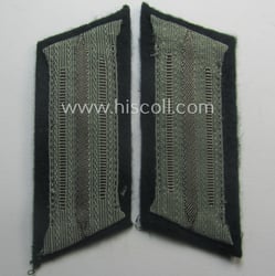 Pair of WH (Heeres) mid-war-period- and/or: 'standard-issue'-pattern collar-tabs...