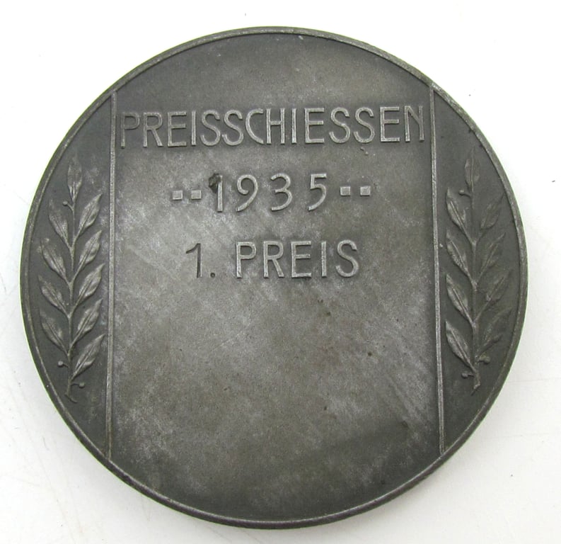 Pack Geschütz Preisschiessen 1935 medal (1. Preis)