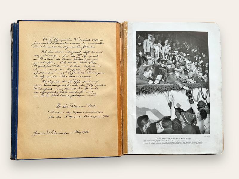 Souvenir Pennants of Olympia 1936