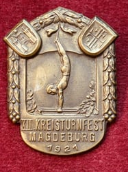 Deutsche Reich XII. Kreisturnfest Magdeburg 1921