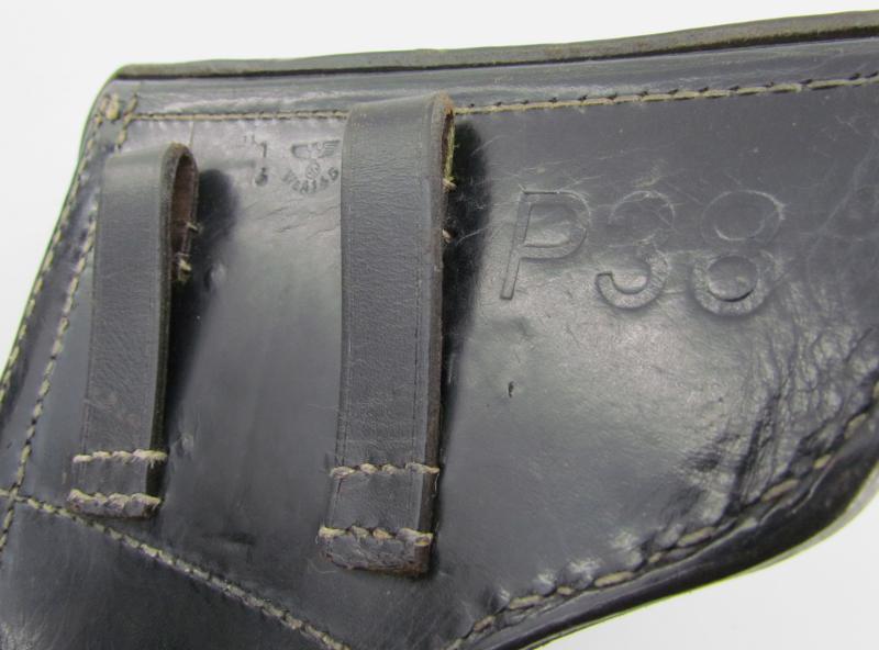 P.38 Walther hard shell holster by ‘jln’ 1943