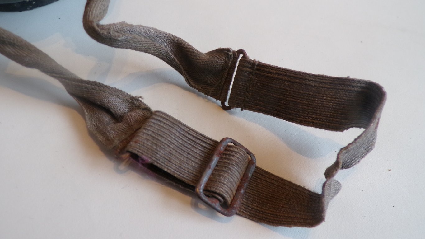 Leather and Aluminum Combat Sun/Dust Goggles