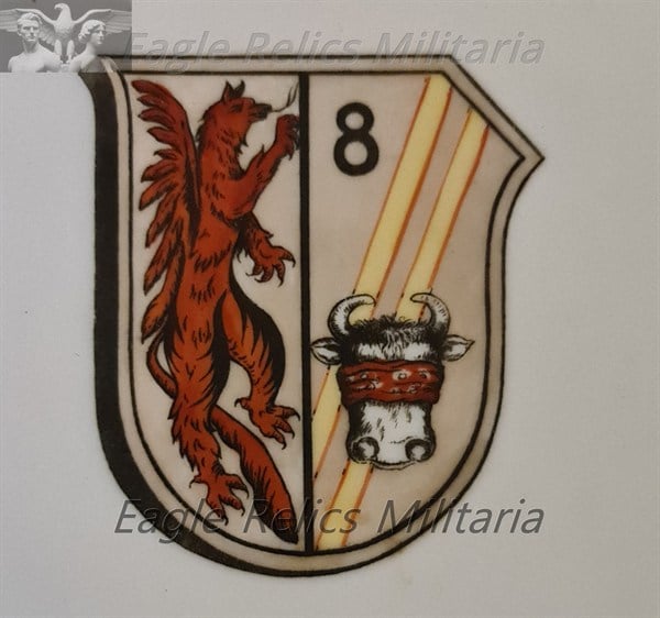 Luftwaffe “Blind Flying School”  Christmas Plate 1943