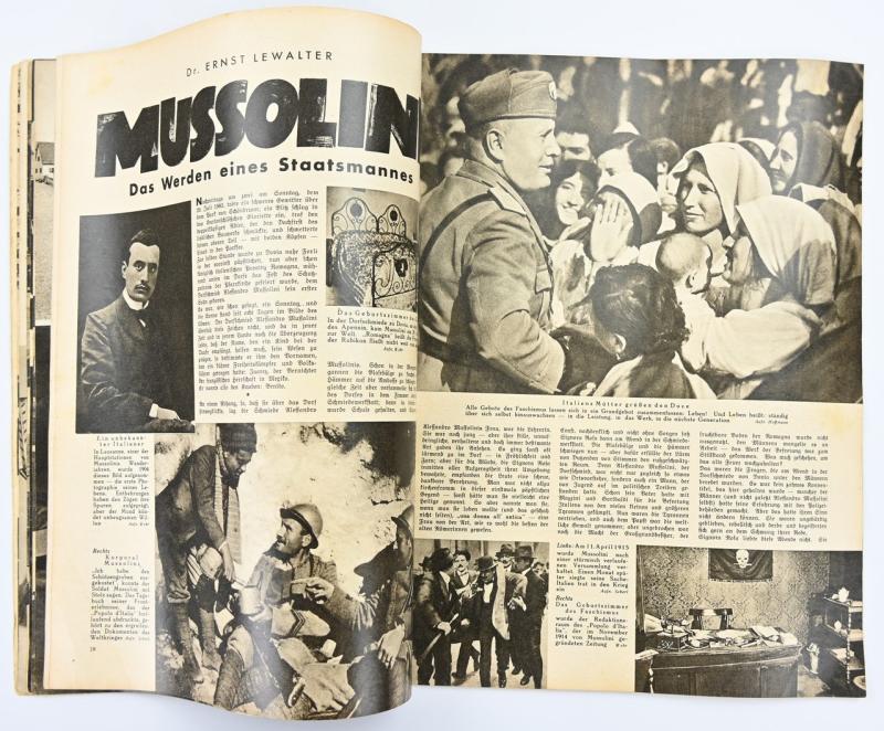 German Third Reich Magazine 'Die Woche' 1937