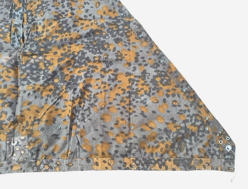 Rare Original Waffen-SS Reversible Planetree Camouflage Zeltbahn 31