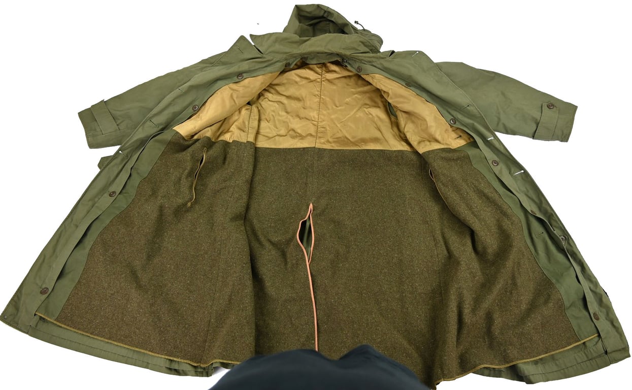 US WW2  Cotton Trench Coat w/Wool Liner  94th Infantry Division