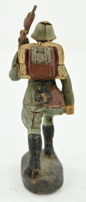 German Elastolin Toy Figure 'Infantry'