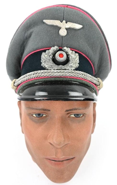 German WH Panzer Officer Visor Cap