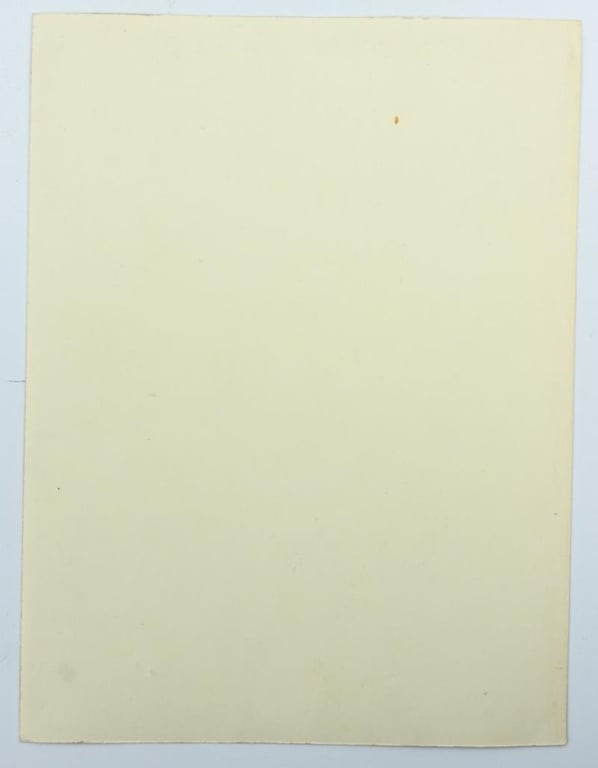 Signature of Wehrmacht Heer KC Recipient 'Gottfried Geissler'