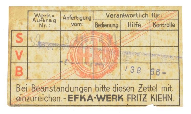 German Large Package of Efka Cigaret Papers