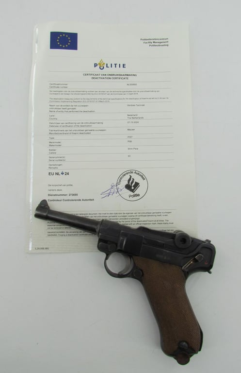 EU Deko Luger P08 1917 (DWM)