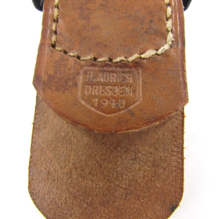 Luftwaffe belt buckle by "Hermann Aurich" 1940