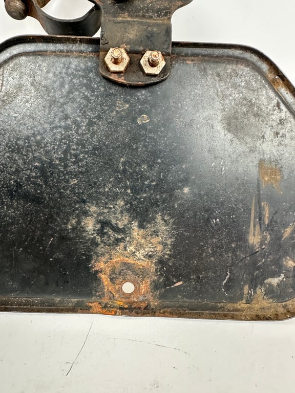 Orginal WW2 German license plate motorcycle