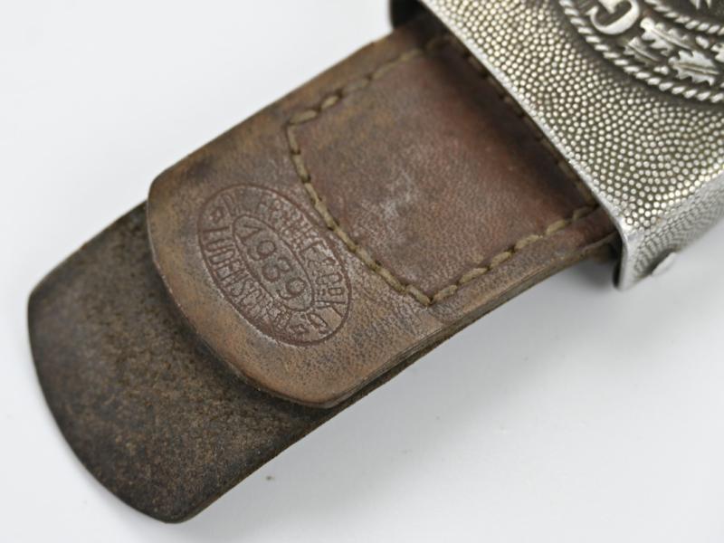 German WH Beltbuckle with Tab 'Dr.Franke & Co'