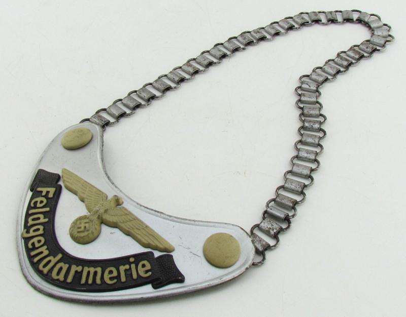 Wehrmacht 'Feldgendarmerie' Gorget "Assmann"
