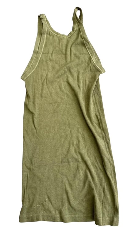 US WWII sleeveless undershirt
