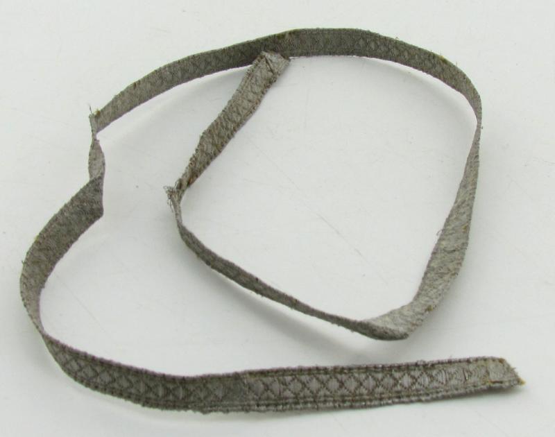 Wehrmacht NCO ‘Unteroffizier’ silver collar tresse