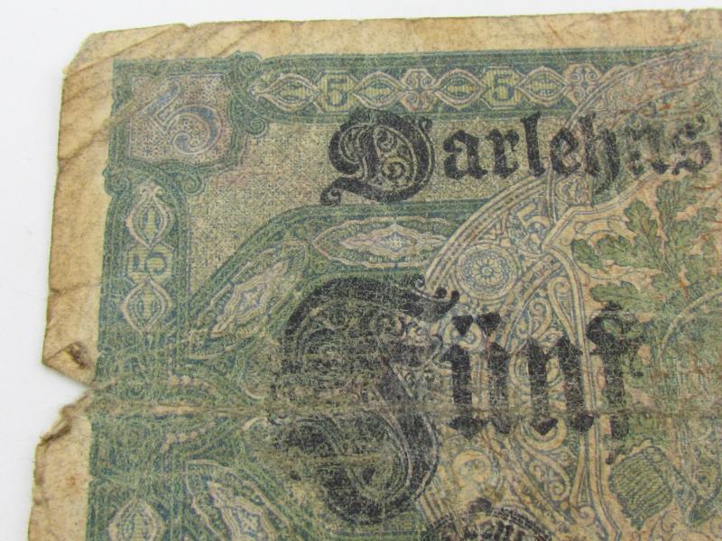 Deutsches Reich, 5 mark 1917