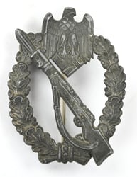 German Infantry Assault Badge in Silver