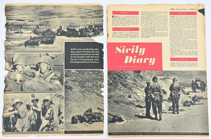 US WW2 Yank Magazine August 13th, 1943