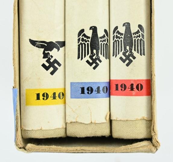 German Bookset 'Jahrbücher der Wehrmacht' 1940