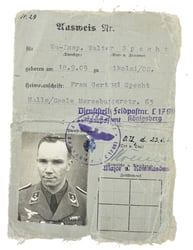 German LW Member Pass Gun-Inspector