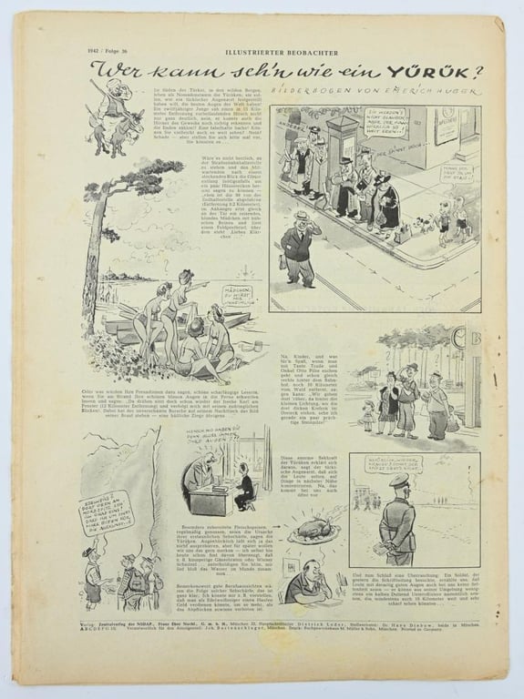 German Magazine "Illustrierte Beobachter" Dated 3 September 1944