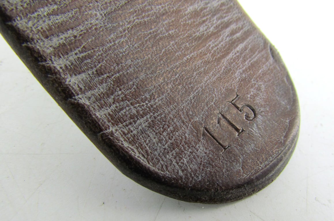 German Leather Equipment belt