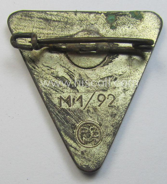 'NS-Frauenschaft'-membership-badge (ie. 'Mitgliedsabzeichen'): 'Mitarbeiterin im Stab einer Ortsgruppe'