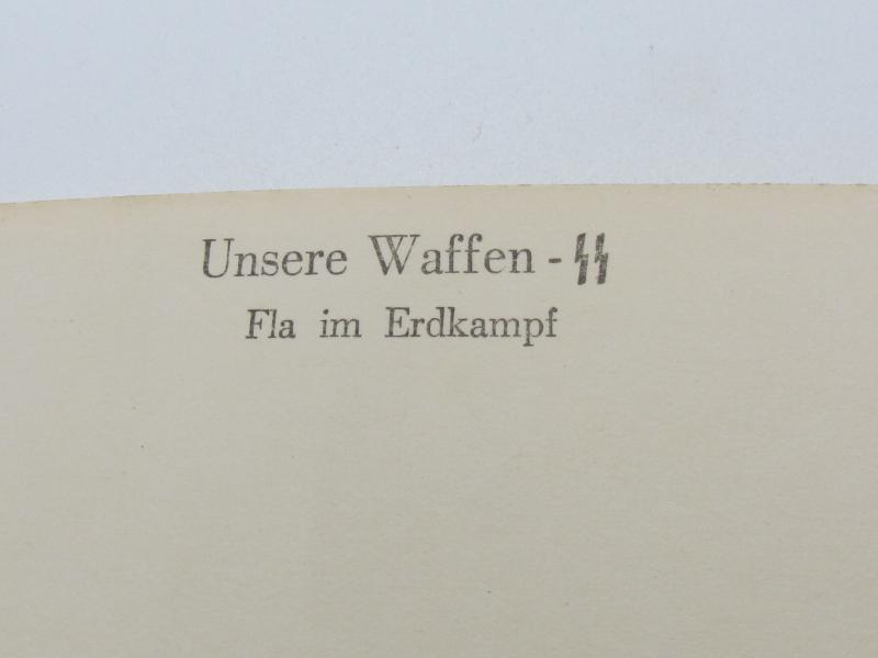 Postcard : Unsere Waffen-SS