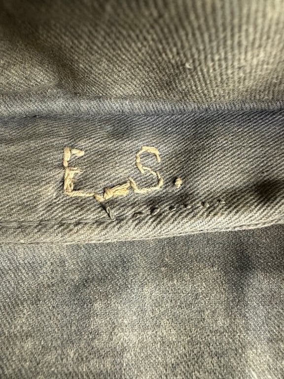 WW2 Luftwaffe Cap "named E.S."