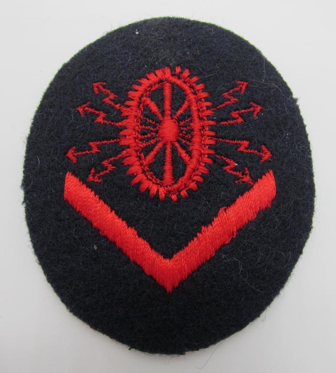 Kriegsmarine ‘Electric Technician Grade II Trade’ sleeve patch