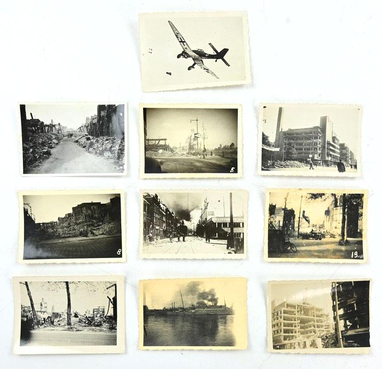 Dutch WW2 Pictures of the Rotterdam Bombing May 1940