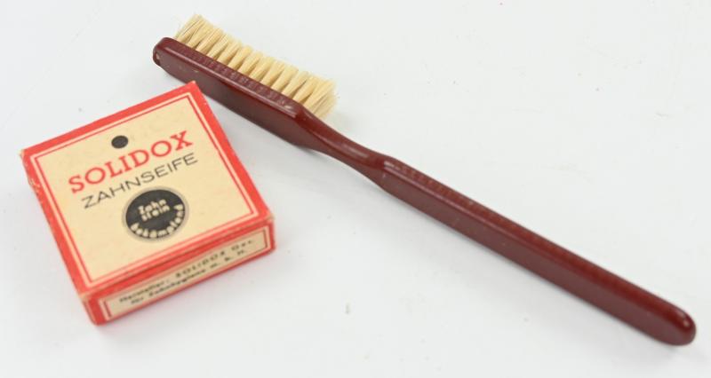 German Solidox Tooth Paste & Toothbrush