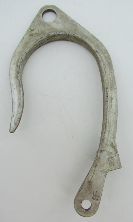 Wehrmacht Field Telephone Cable Tension Hook (Abspannhaken), dated 1937.